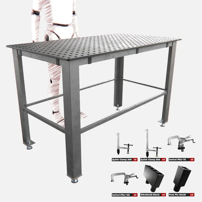 DIY Pro Table Suðuborð - 1400x800 mm