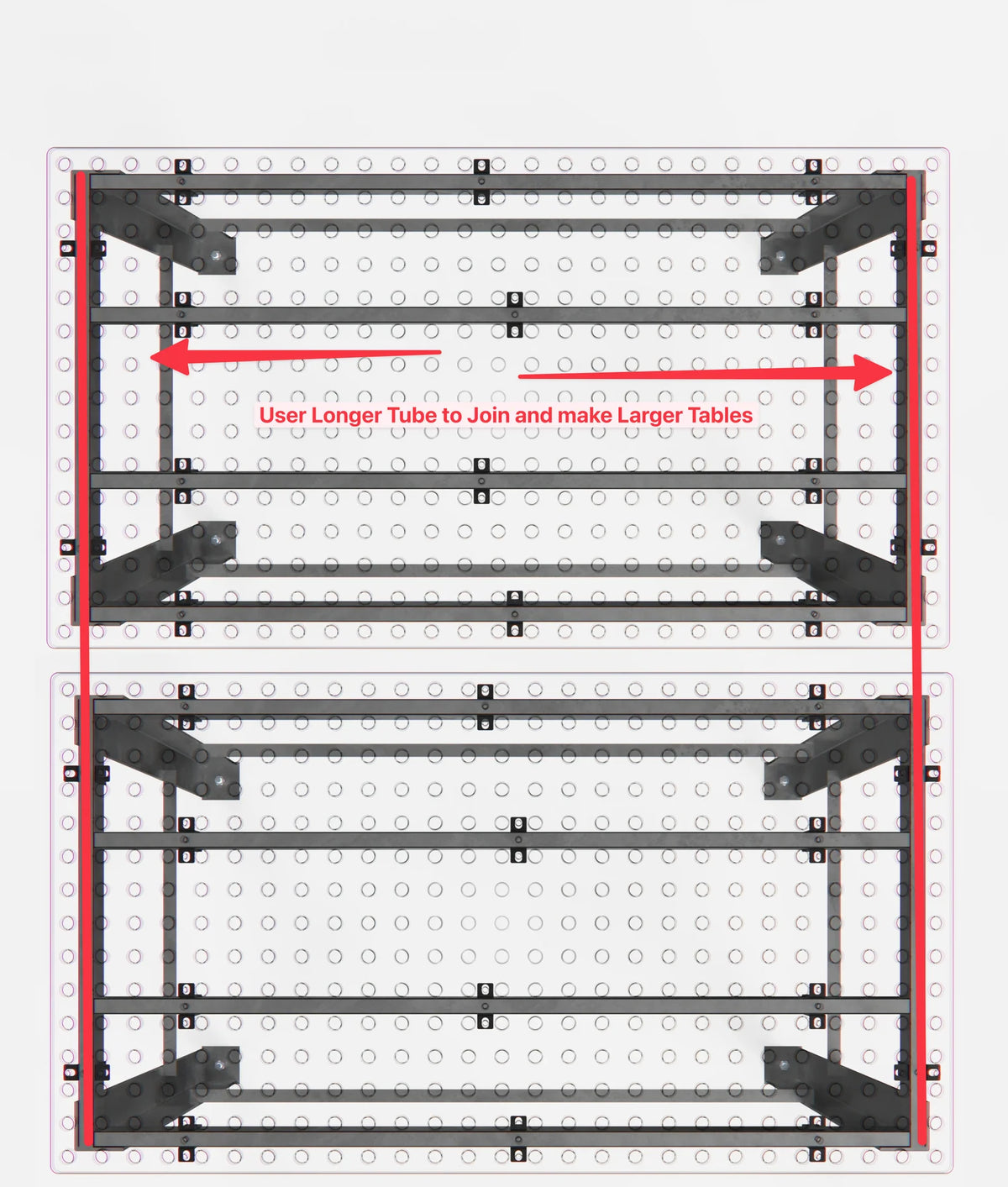 DIY Pro Table Suðuborð - 1000x600 mm