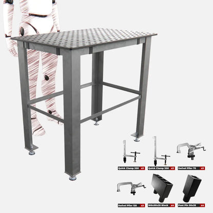 DIY Pro Table Suðuborð - 1000x600 mm