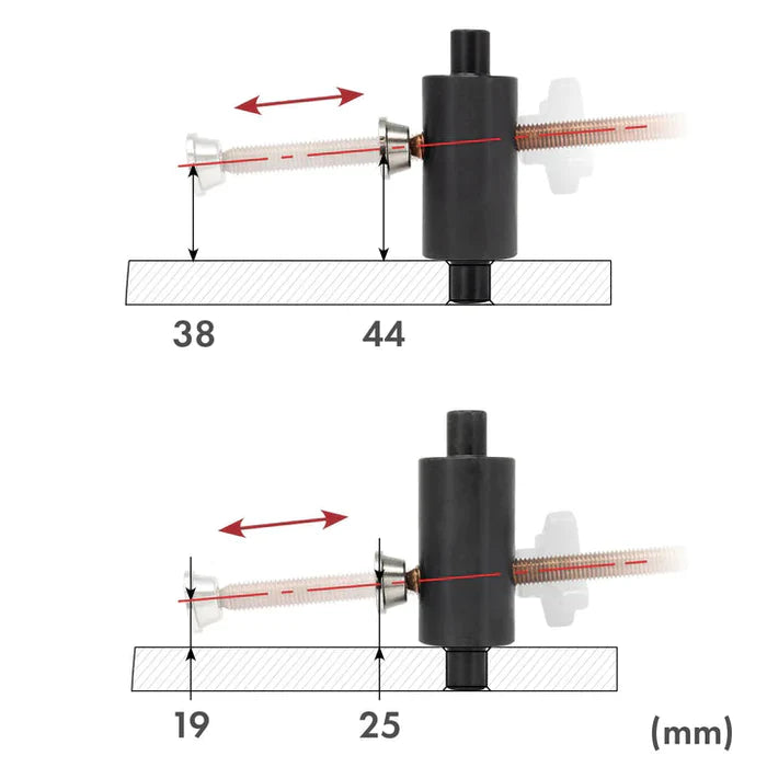 Hliðarþvinga XL - 16 mm kerfi